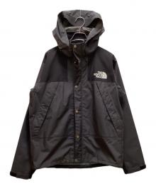 THE NORTH FACE（ザ ノース フェイス）の古着「マウンテンレインテックスジャケット」｜グレー×ブラック