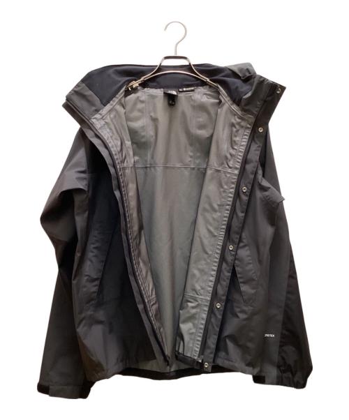 THE NORTH FACE（ザ ノース フェイス）THE NORTH FACE (ザ ノース フェイス) マウンテンレインテックスジャケット グレー×ブラック サイズ:ｘｌの古着・服飾アイテム