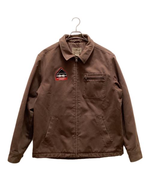 L.L.Bean（エルエルビーン）L.L.Bean (エルエルビーン) ウールライニングダック地ハンティングジャケット ブラウン サイズ:Lの古着・服飾アイテム