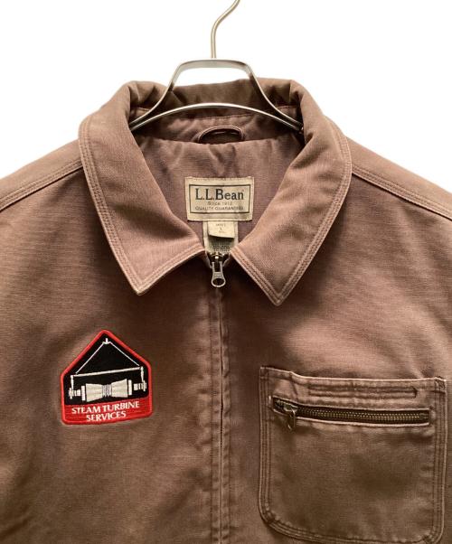 L.L.Bean（エルエルビーン）L.L.Bean (エルエルビーン) ウールライニングダック地ハンティングジャケット ブラウン サイズ:Lの古着・服飾アイテム