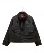 Barbourバブアー）の古着「スペイ ワックス ショート ジャケット」｜グリーン
