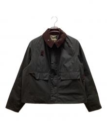 Barbour（バブアー）の古着「スペイ ワックス ショート ジャケット」｜グリーン
