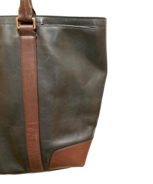 COACH（コーチ）COACH (コーチ) ブリーカー 2WAYレザートートバッグ ブラック×ブラウンの古着・服飾アイテム