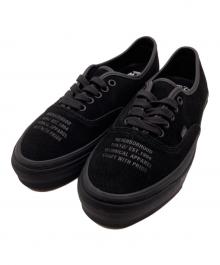 VANS OFF THE WALL×NEIGHBORHOOD（ヴァンズオフザウォール×ネイバーフッド）の古着「オーセンティック44」｜ブラック