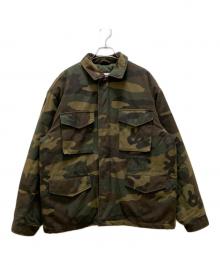 SUPREME（シュプリーム）の古着「アオイ(蒼産業) クロス M52 ジャケット "ウッドランドカモ"」｜グリーン