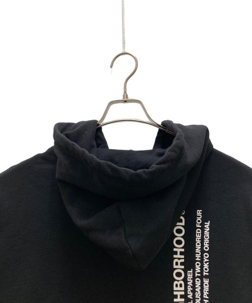 NEIGHBORHOOD（ネイバーフッド）NEIGHBORHOOD (ネイバーフッド) SOLID SWEAT ZIP HOODIE LS ブラック サイズ:Lの古着・服飾アイテム