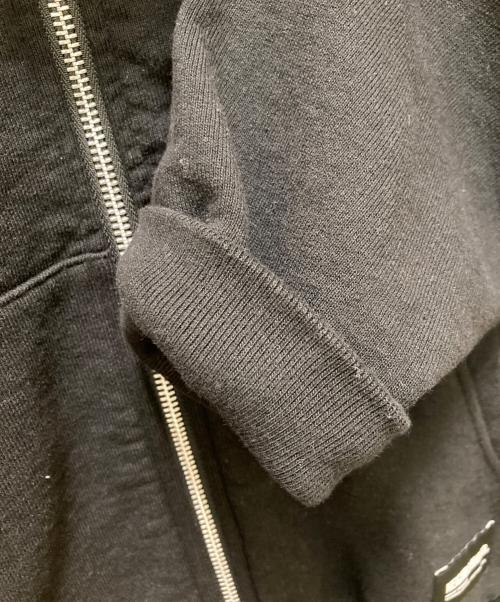NEIGHBORHOOD（ネイバーフッド）NEIGHBORHOOD (ネイバーフッド) SOLID SWEAT ZIP HOODIE LS ブラック サイズ:Lの古着・服飾アイテム