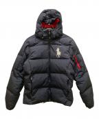 POLO RALPH LAURENポロ・ラルフローレン）の古着「ビッグポニーダウンジャケット」｜ネイビー