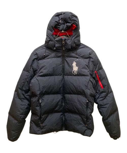 POLO RALPH LAUREN（ポロ・ラルフローレン）POLO RALPH LAUREN (ポロ・ラルフローレン) ビッグポニーダウンジャケット ネイビー サイズ:Mの古着・服飾アイテム