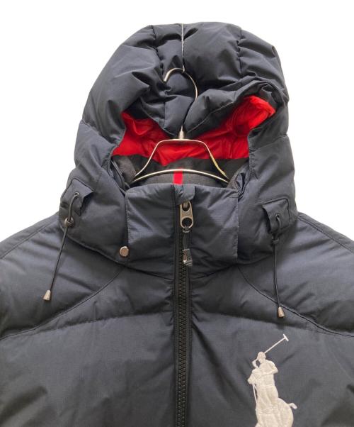 POLO RALPH LAUREN（ポロ・ラルフローレン）POLO RALPH LAUREN (ポロ・ラルフローレン) ビッグポニーダウンジャケット ネイビー サイズ:Mの古着・服飾アイテム