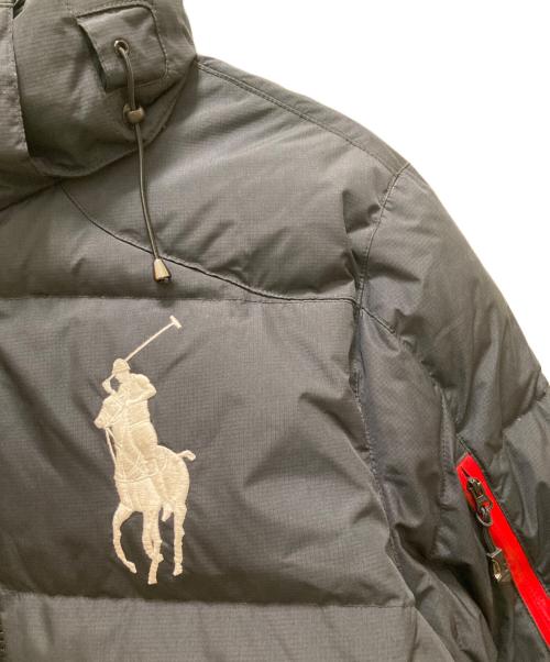POLO RALPH LAUREN（ポロ・ラルフローレン）POLO RALPH LAUREN (ポロ・ラルフローレン) ビッグポニーダウンジャケット ネイビー サイズ:Mの古着・服飾アイテム