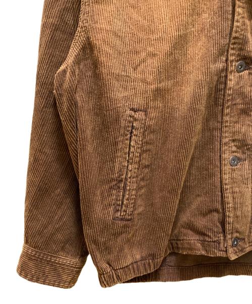 NAUTICA（ノーティカ）NAUTICA (ノーティカ) フェード加工コーデュロイジャケット ブラウン サイズ:XLの古着・服飾アイテム