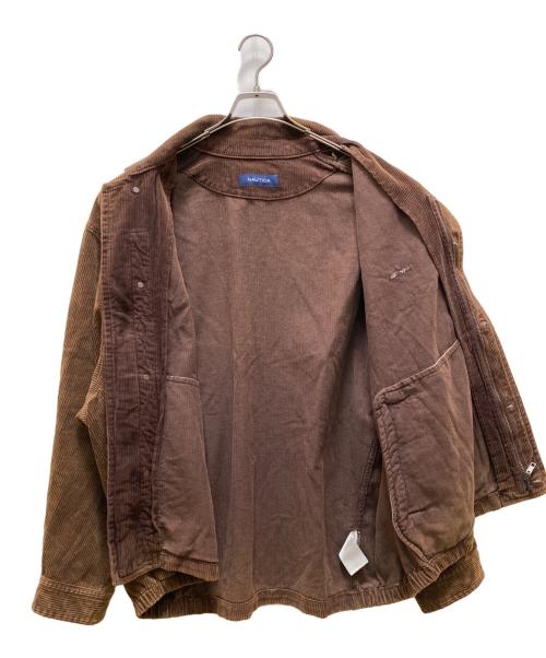 NAUTICA（ノーティカ）NAUTICA (ノーティカ) フェード加工コーデュロイジャケット ブラウン サイズ:XLの古着・服飾アイテム