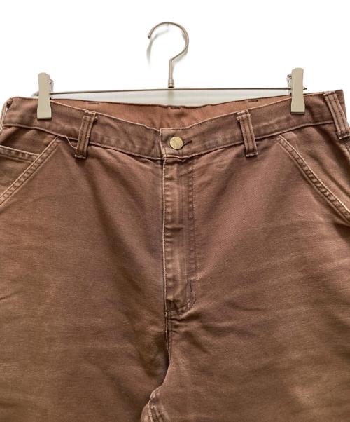 CarHartt（カーハート）CarHartt (カーハート) ダックペインターパンツ ブラウン サイズ:34の古着・服飾アイテム