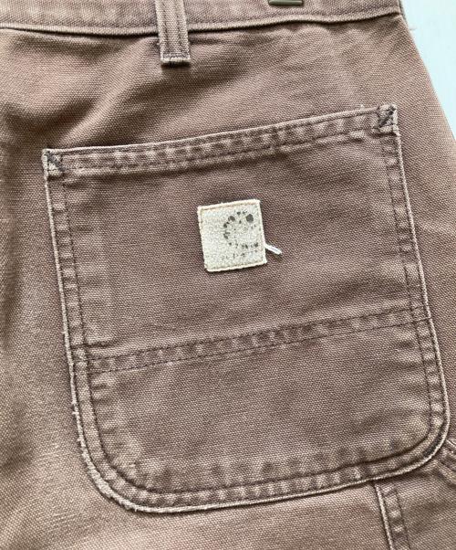 CarHartt（カーハート）CarHartt (カーハート) ダックペインターパンツ ブラウン サイズ:34の古着・服飾アイテム