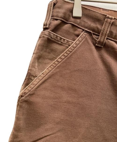 CarHartt（カーハート）CarHartt (カーハート) ダックペインターパンツ ブラウン サイズ:34の古着・服飾アイテム