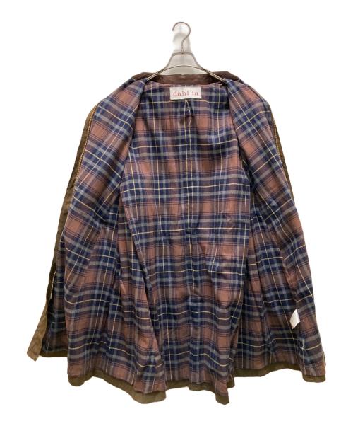 dahl'ia（ダリア）dahl'ia (ダリア) コットン パラフィンコート グリーン サイズ:Freeの古着・服飾アイテム