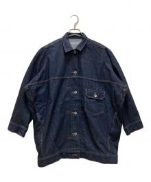 journal standard luxe（ジャーナルスタンダード ラックス）の古着「10ozデニム ビッグGジャン」｜インディゴ