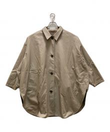 Spick and Span（スピック＆スパン）の古着「リバーシブルポンチョトレンチコート」｜ベージュ