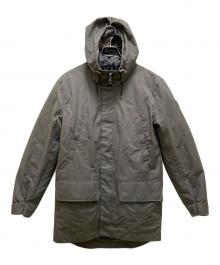 POLO RALPH LAUREN（ポロ・ラルフローレン）の古着「中綿ラインー付フーデッドジャケット」｜グレー