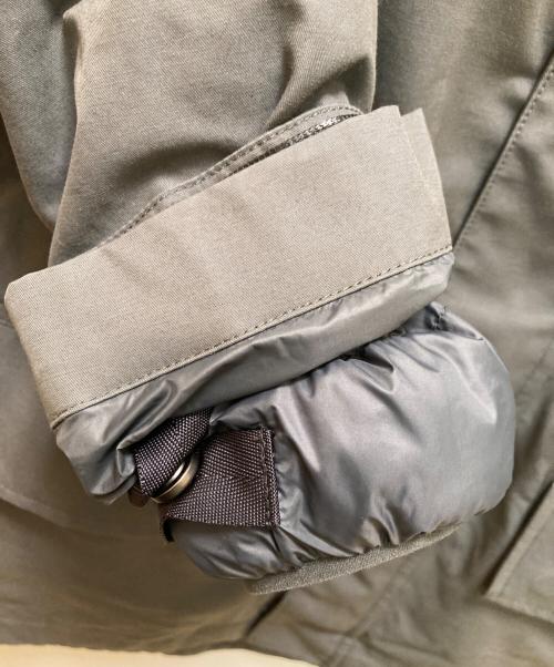 POLO RALPH LAUREN（ポロ・ラルフローレン）POLO RALPH LAUREN (ポロ・ラルフローレン) 中綿ラインー付フーデッドジャケット グレー サイズ:XS TPの古着・服飾アイテム