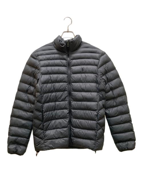 POLO RALPH LAUREN（ポロ・ラルフローレン）POLO RALPH LAUREN (ポロ・ラルフローレン) 中綿ラインー付フーデッドジャケット グレー サイズ:XS TPの古着・服飾アイテム