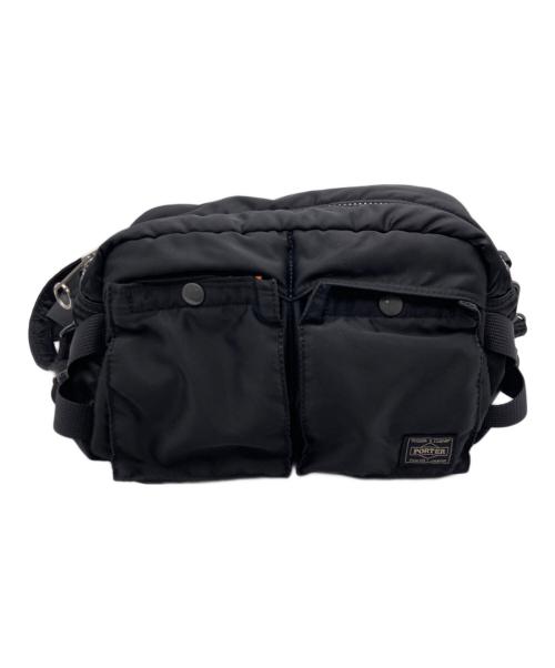 PORTER（ポーター）PORTER (ポーター) タンカー 2WAYウエストバッグ ブラックの古着・服飾アイテム