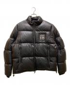 ARMANI EXCHANGEアルマーニ エクスチェンジ）の古着「ダブルジップダウンジャケット」｜ブラック