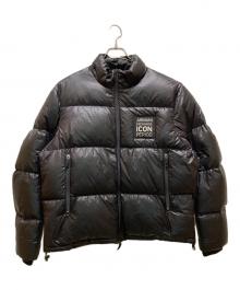 ARMANI EXCHANGE（アルマーニ エクスチェンジ）の古着「ダブルジップダウンジャケット」｜ブラック