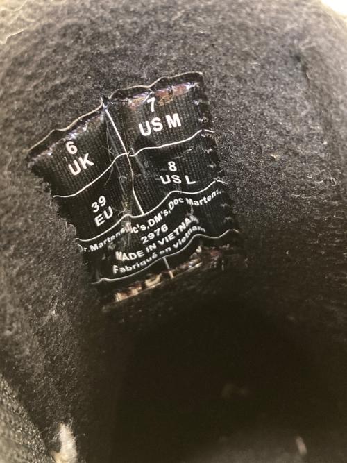 Dr.Martens（ドクターマーチン）Dr.Martens (ドクターマーチン) サイドゴアブーツ ブラック サイズ:UK6の古着・服飾アイテム
