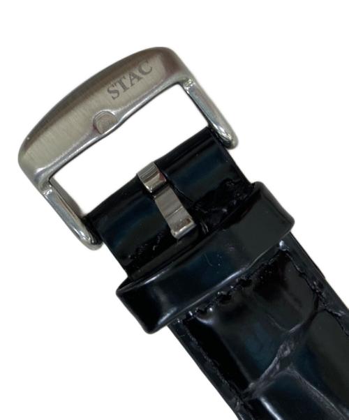 THE STAC（ザ・スタック）The STAC (ザ・スタック) 36mm リストウォッチ ホワイトの古着・服飾アイテム