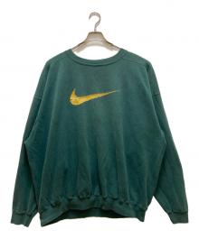 NIKE（ナイキ）の古着「オールドスウッシュスウェット」｜グリーン