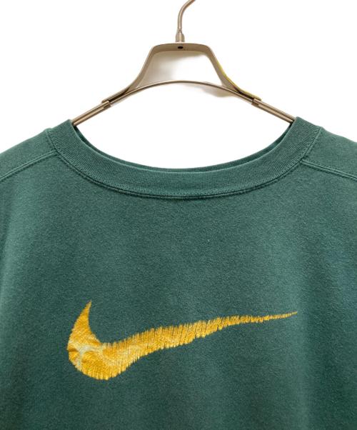 NIKE（ナイキ）NIKE (ナイキ) オールドスウッシュスウェット グリーン サイズ:ＸＸＬの古着・服飾アイテム