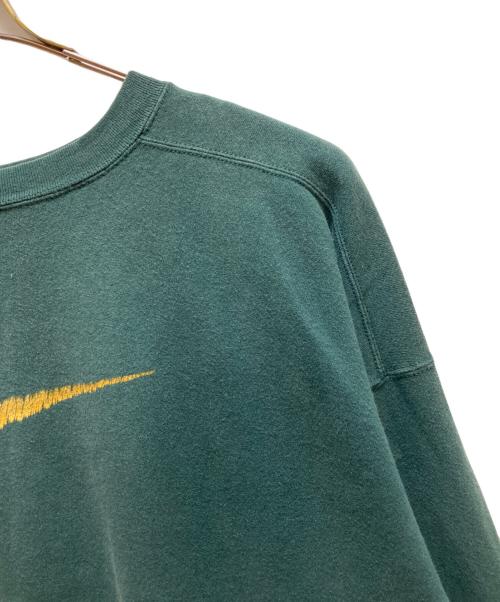 NIKE（ナイキ）NIKE (ナイキ) オールドスウッシュスウェット グリーン サイズ:ＸＸＬの古着・服飾アイテム