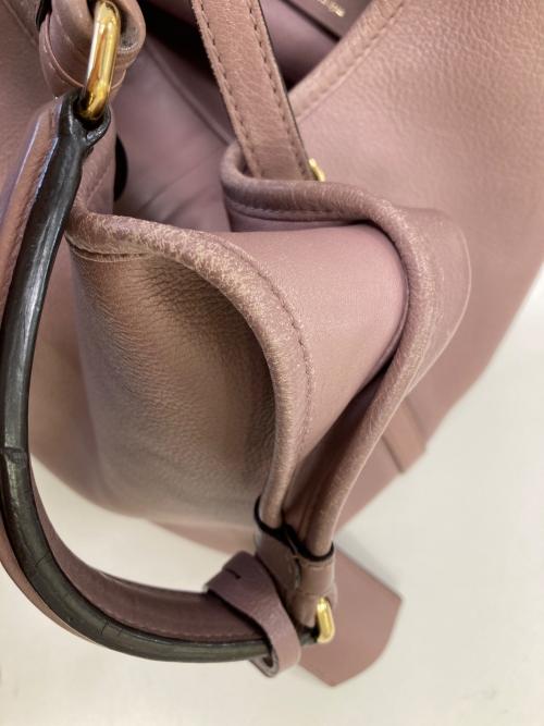 LOEWE（ロエベ）LOEWE (ロエベ) アナグラム ホーボー トートバッグ グレーの古着・服飾アイテム