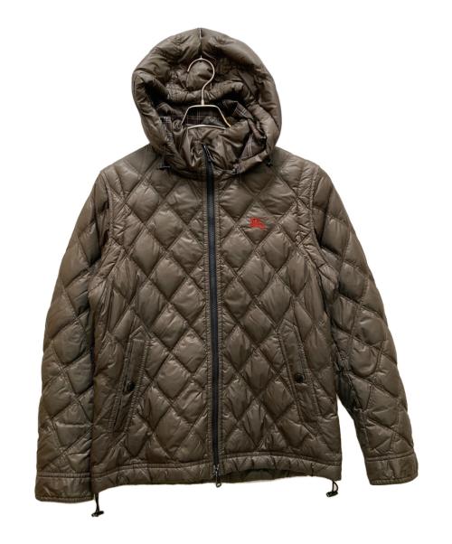 BURBERRY BLACK LABEL（バーバリーブラックレーベル）BURBERRY BLACK LABEL (バーバリーブラックレーベル) キルティングダウンジャケット グリーン サイズ:Ｌ　の古着・服飾アイテム