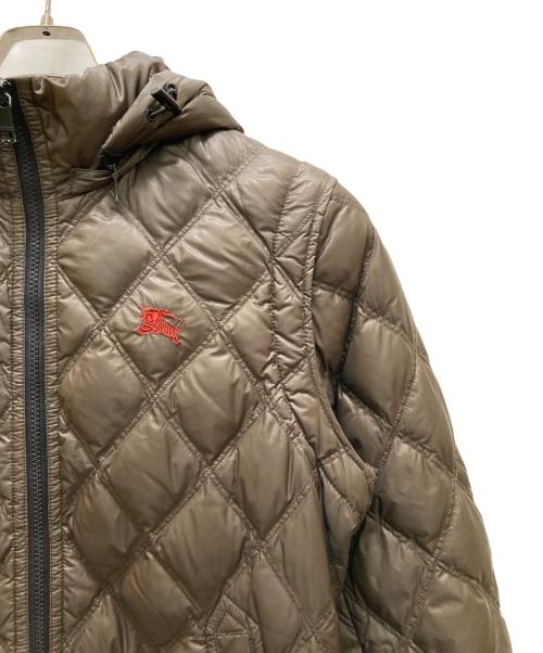 BURBERRY BLACK LABEL（バーバリーブラックレーベル）BURBERRY BLACK LABEL (バーバリーブラックレーベル) キルティングダウンジャケット グリーン サイズ:Ｌ　の古着・服飾アイテム