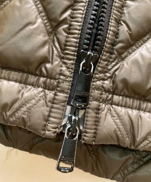 BURBERRY BLACK LABEL（バーバリーブラックレーベル）BURBERRY BLACK LABEL (バーバリーブラックレーベル) キルティングダウンジャケット グリーン サイズ:Ｌ　の古着・服飾アイテム