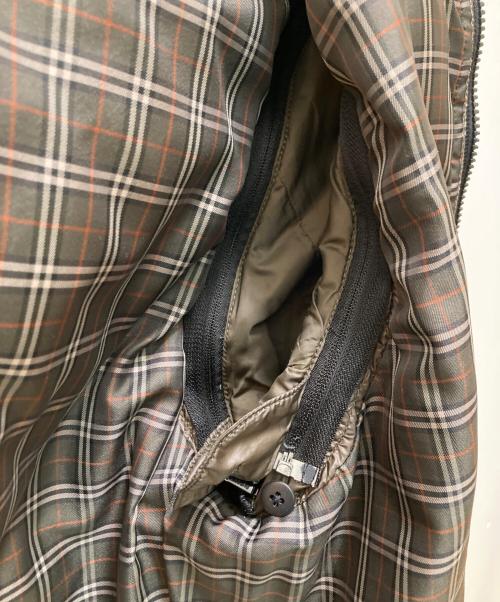 BURBERRY BLACK LABEL（バーバリーブラックレーベル）BURBERRY BLACK LABEL (バーバリーブラックレーベル) キルティングダウンジャケット グリーン サイズ:Ｌ　の古着・服飾アイテム