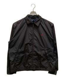 POLO RALPH LAUREN（ポロ・ラルフローレン）の古着「スイングトップ」｜ブラック
