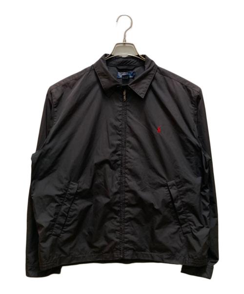 POLO RALPH LAUREN（ポロ・ラルフローレン）POLO RALPH LAUREN (ポロ・ラルフローレン) スイングトップ ブラック サイズ:Lの古着・服飾アイテム