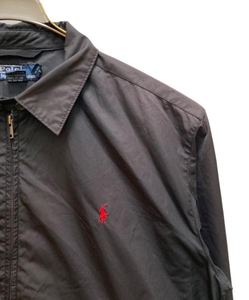 POLO RALPH LAUREN（ポロ・ラルフローレン）POLO RALPH LAUREN (ポロ・ラルフローレン) スイングトップ ブラック サイズ:Lの古着・服飾アイテム