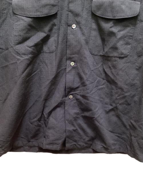 and（アンド）and (アンド) ウール混ナイロンシャツ ネイビー サイズ:3の古着・服飾アイテム
