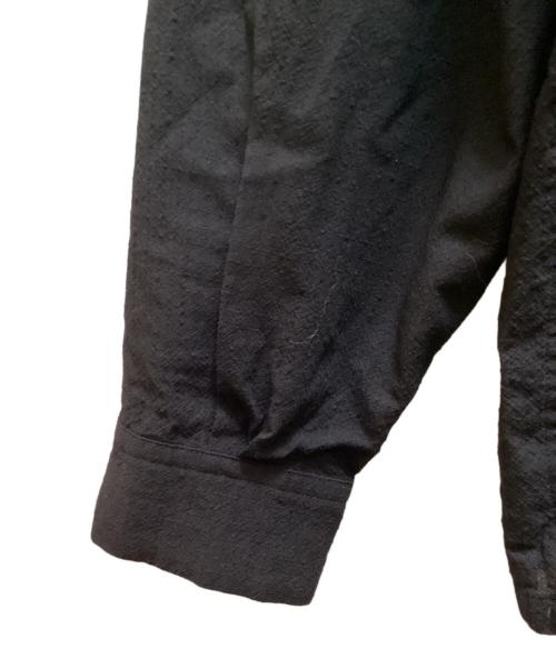 and（アンド）and (アンド) ウール混ナイロンシャツ ネイビー サイズ:3の古着・服飾アイテム