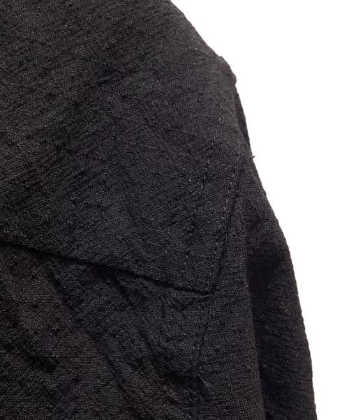 and（アンド）and (アンド) ウール混ナイロンシャツ ネイビー サイズ:3の古着・服飾アイテム