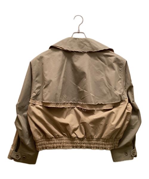 etsinta（エシンタ）etsinta (エシンタ) リメイクショートトレンチコート ベージュ サイズ:FREEの古着・服飾アイテム
