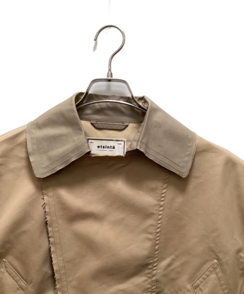 etsinta（エシンタ）etsinta (エシンタ) リメイクショートトレンチコート ベージュ サイズ:FREEの古着・服飾アイテム