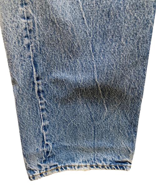 LEVI'S（リーバイス）LEVI'S (リーバイス) Barbour (バブアー) パッチワークリメイクデニムパンツ インディゴ サイズ:W32(実寸ウエスト約88cm・股下約80cm） 未使用品の古着・服飾アイテム
