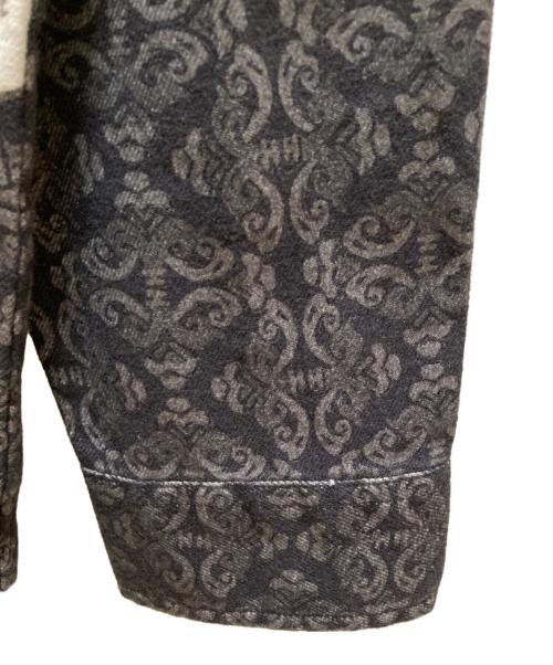 SUPREME（シュプリーム）SUPREME (シュプリーム) ディヴォーション  フランネルジップアップシャツ ブラック サイズ:Mの古着・服飾アイテム