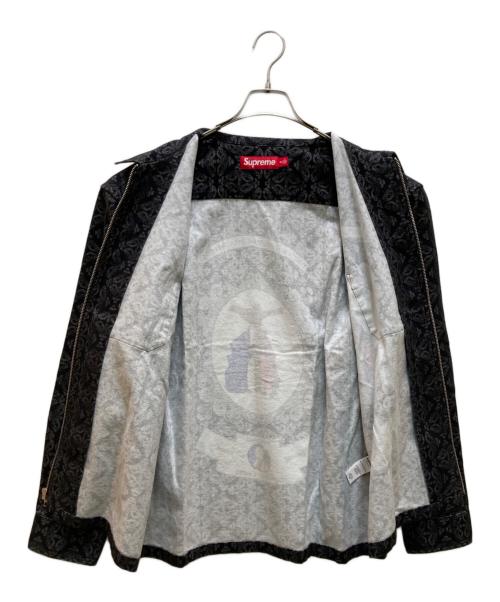 SUPREME（シュプリーム）SUPREME (シュプリーム) ディヴォーション  フランネルジップアップシャツ ブラック サイズ:Mの古着・服飾アイテム